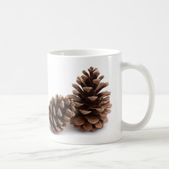 Caneca De Café Pinecones (Direita)
