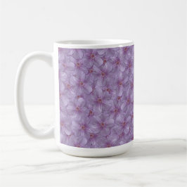 Caneca De Café Pineywoods Geranium Padrão Sem Costura