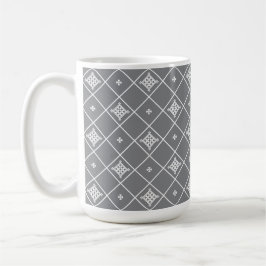 Caneca De Café Pingente cruz geométrica