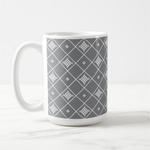 Caneca De Café Pingente cruz geométrica
