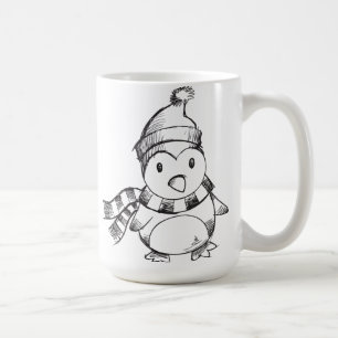 Caneca De Café Pinguim