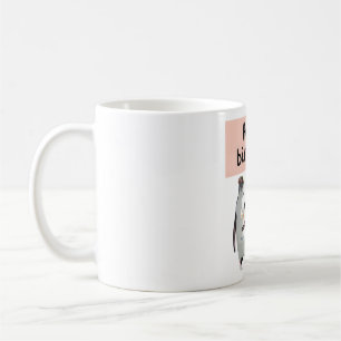 Caneca De Café Pinguim Aniversário Trabalho de arte Cute Antártic