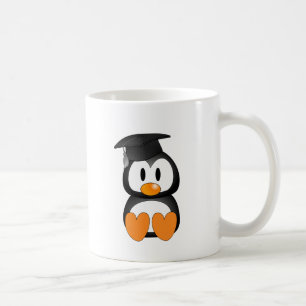 Caneca De Café Pinguim customizável da graduação