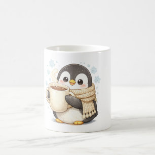 Caneca De Café Pinguim do Café da Manhã