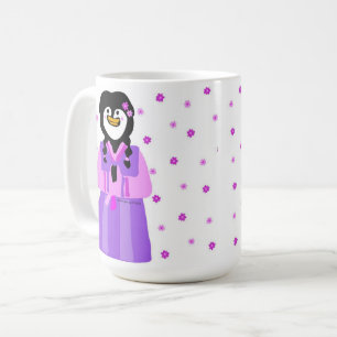 Caneca De Café Pinguim Feliz do Seollal