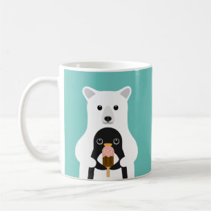 Caneca De Café Pinguim Mugs