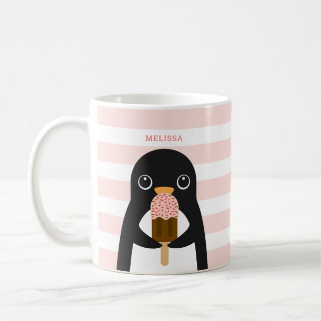 Caneca De Café Pinguim Mugs (Esquerda)