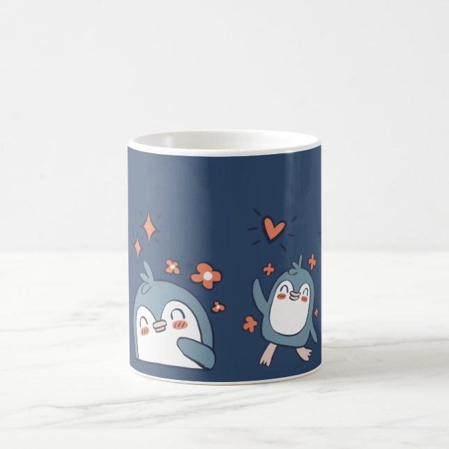 Caneca De Café Pinguim Parade Mug (Centro)