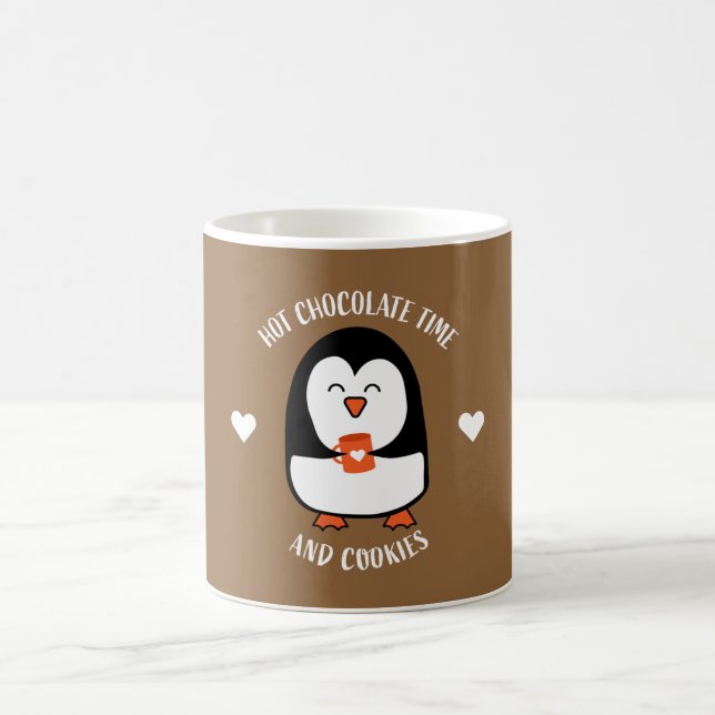 Caneca De Café Pinguim-Pinguim-Pinguim-Pinguim-Quente (Centro)