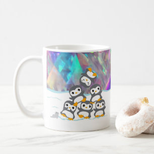 Caneca De Café Pinguim Pirâmide Clássica Mug