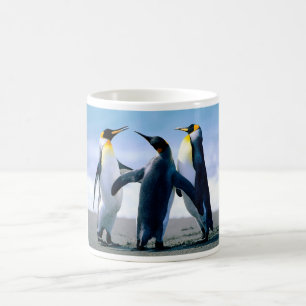 Caneca De Café Pinguins