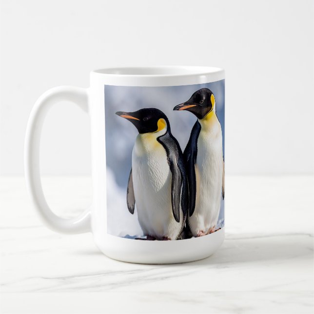 Caneca De Café Pinguins (Esquerda)