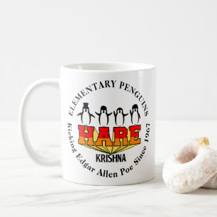 Caneca De Café Pinguins Elementares Fab Four