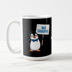 Caneca De Café Pinguins engraçados SEM TARIFAS Tributação Protest