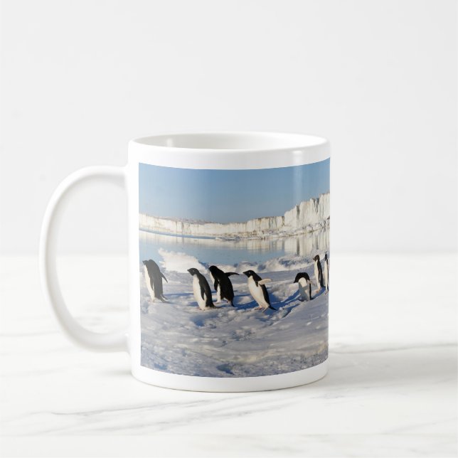 Caneca De Café Pinguins na Snow Mug (Esquerda)