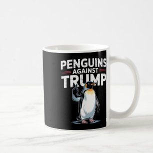 Caneca De Café Pinguins Pinguins Contra Pinguins Engraçados