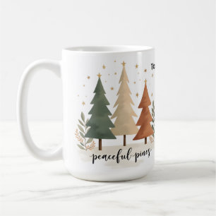 Caneca De Café Pinheiros Pacíficos 2