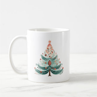 Caneca De Café Pinho de inverno Tree Fora de Natal Mug