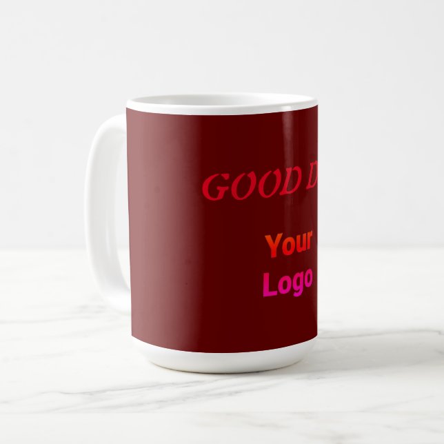 CANECA DE CAFÉ PINK BOM DIA MUG (Frente Esquerda)
