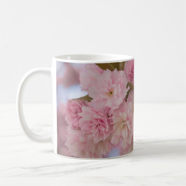 CANECA DE CAFÉ PINK CHERRY BLOSSOM EM FECHAR FOTOGRAFIA (Esquerda)