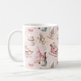 Caneca De Café Pink Christmas