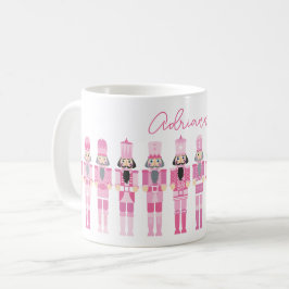 CANECA DE CAFÉ PINK CHRISTMAS NUTCRACKERS