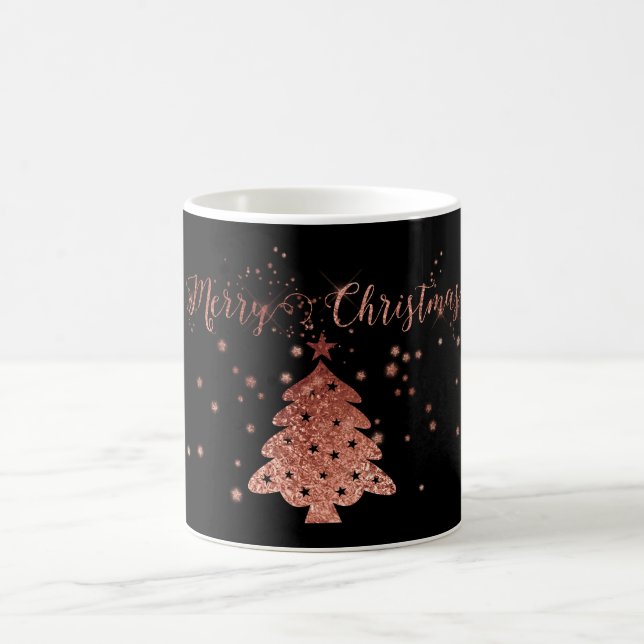 Caneca De Café Pink e preto de Natal (Centro)