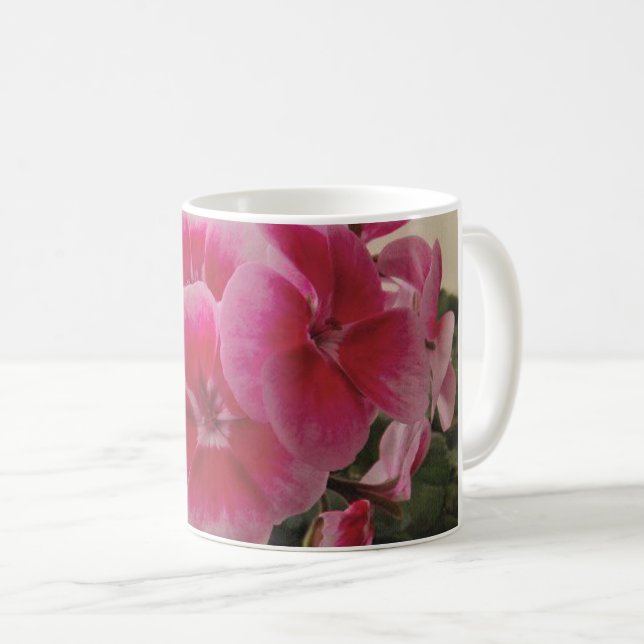 CANECA DE CAFÉ PINK GERANIUM (Frente Esquerda)