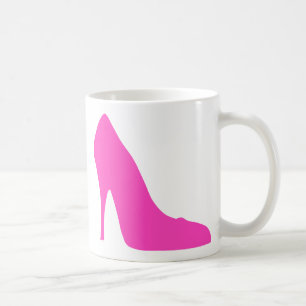 Caneca De Café Pink Heels