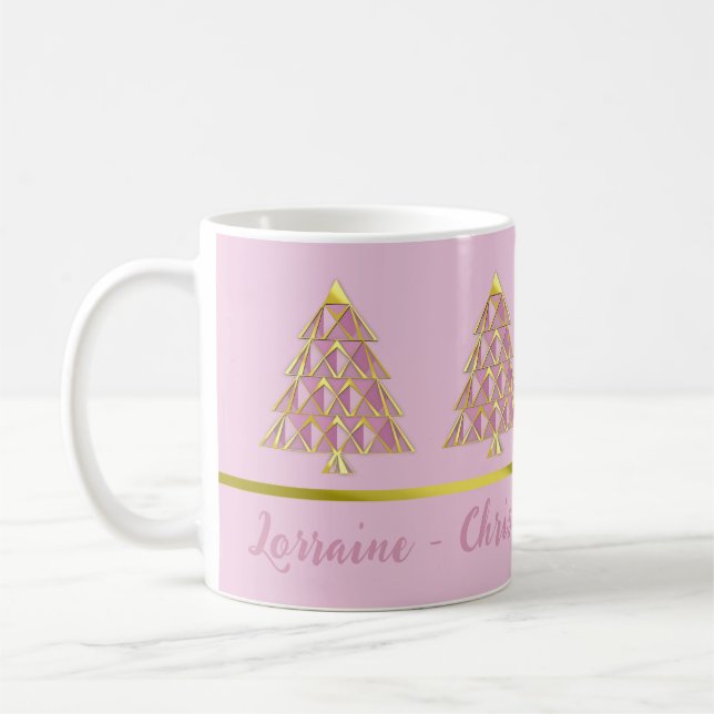 Caneca De Café Pink Joyoux Noel Coffee Mug (Esquerda)