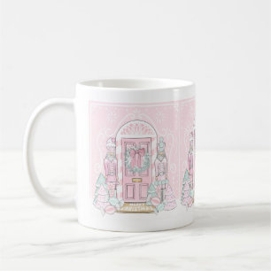 Caneca De Café Pink Nutcracker Door Mug