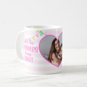 Caneca De Café Pink Photo Sprinkles para a minha Rosquinha