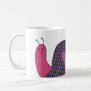 Caneca De Café Pink Snail Coffee Mug