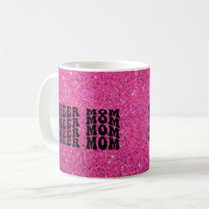 Caneca De Café Pink Sparkle Chee Mãe Coffee Mug