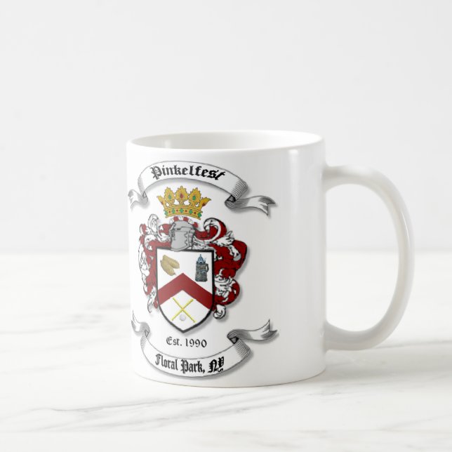 Caneca De Café Pinkel Crest Mug (Direita)