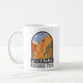 Caneca De Café Pinnacle National Park California Vintage