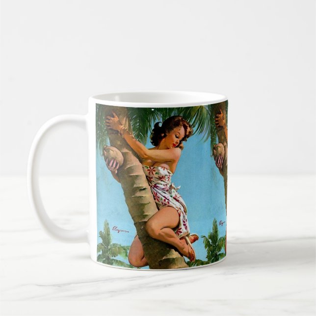 Caneca De Café Pino do coco (Esquerda)
