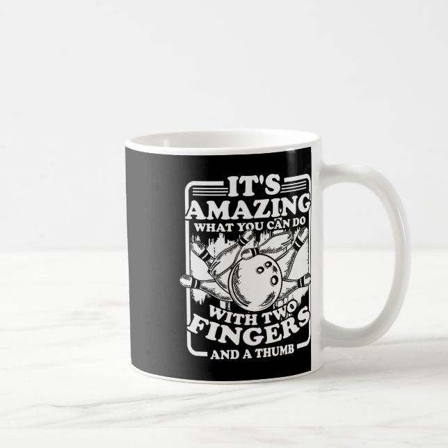 Caneca De Café Pinos de Boliche Spare Strike  (Direita)