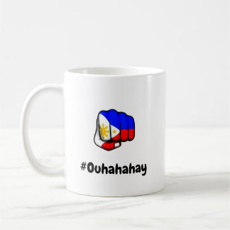 Caneca De Café Pinoy Fist Pump Flag Mug