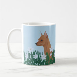 Caneca De Café Pinscher diminuto