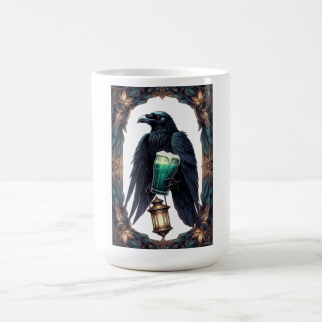 Caneca De Café Pint of No Regrets Just Shenanigans Raven T-Shirt (Centro)