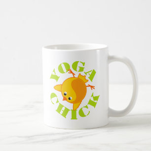 Caneca De Café Pintinho da ioga
