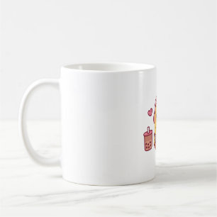 Caneca De Café Pintinho De Jogador Bonito Adora Jogar Videos game