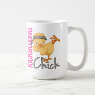 Caneca De Café Pintinho de Kickboxing