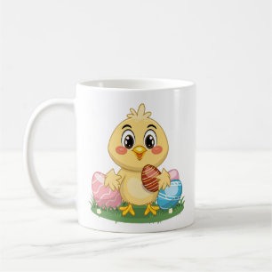 Caneca De Café Pintinho de Páscoa