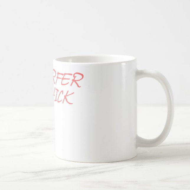 Caneca De Café Pintinho de Surfer (Direita)