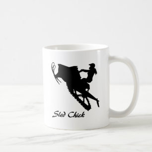 Caneca De Café Pintinho do trenó