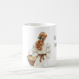Caneca De Café Pintinhos Bebês Fêmeas Ruivas