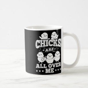 Caneca De Café Pintinhos Estão por Todos os Lugares em Mim Páscoa