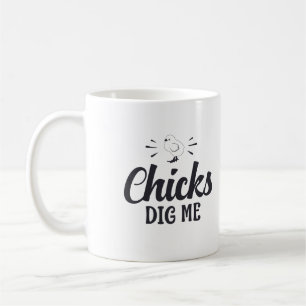 Caneca De Café Pintinhos me cave